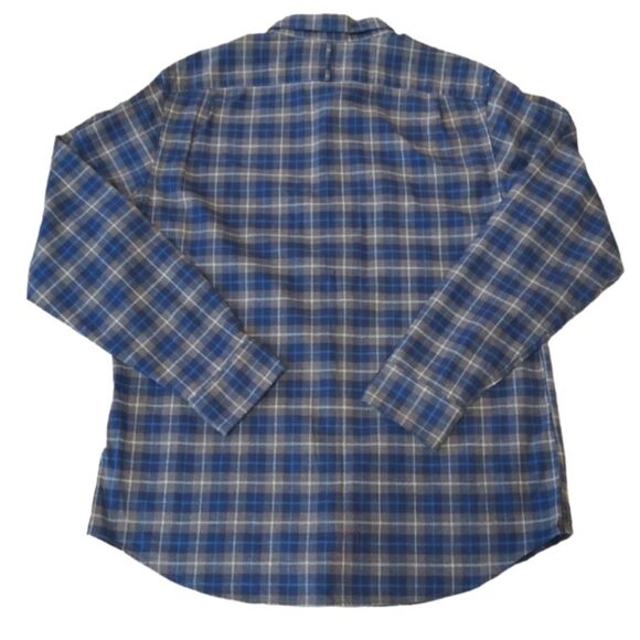 NWOT Banana Republic Slim Fit Luxe Flannel Shirt Size Large - Picture 3 of 7